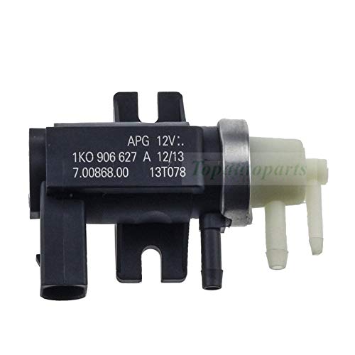 GZKM Turbo Pressure Solenoid Valve 1K0906627A 1K0906627B, 2.0L for Audi A3, Beetle, Jetta