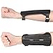 KRATARC Archery Youth Arm Guard Kids Protector Adjustable for Hunting Shooting Arrows Bow (Black- Upgraded Version)