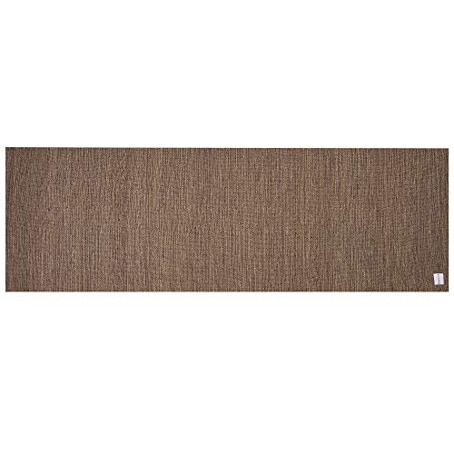 Sol Living Cotton Yoga Mat Organic Cotton Yoga Mat Non-Slip Odor Free Yoga Rug Eco-Friendly Multi-Purpose Yoga Equipment Fitness Mat Mediation Pad 24 x 72 Brown - Thumbnail 2