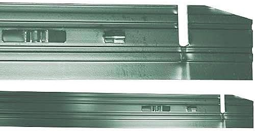 Permaloc Aluminum Edging, Set of 6 Sections (8-foot Lengths), Green Finish