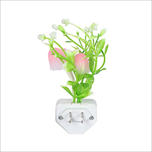 FAISHILAN LED Night light Color Changing Mushroom Wall Lights, Auto On/off And Color Changing, Energy Saving Light Sensor