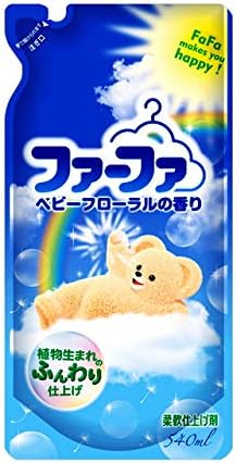 ファーファ 柔軟剤濃縮タイプ ベビーフローラル 税込 ５４０ｍｌ 詰め替え ３個セット
