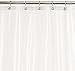 Carnation Home Fashions 10-Gauge PEVA 54 by 78-Inch Shower Curtain Liner, Stall Size, Super Clear