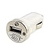 Generic Car Charger for iPhone 5 - Non-Retail Packaging - White