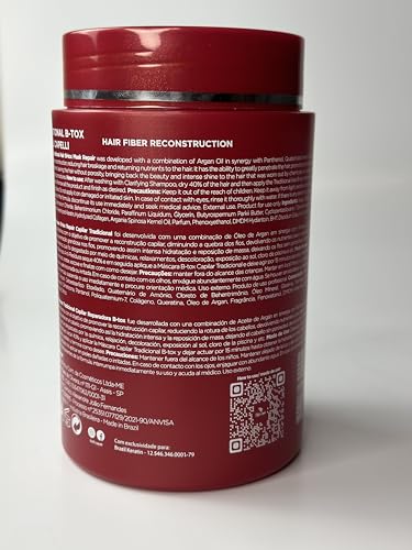 I Belli Capelli Ravenna Repair Hair Treatment - Formaldehyde-Free, Long-Lasting Anti-Frizz, Smoothing B-Tox Treatment for Hair, 35.2 oz (1 kg)