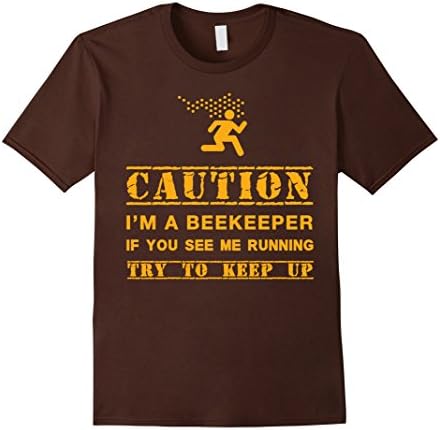 Men's Beekeeper gift shirt  XL Brown