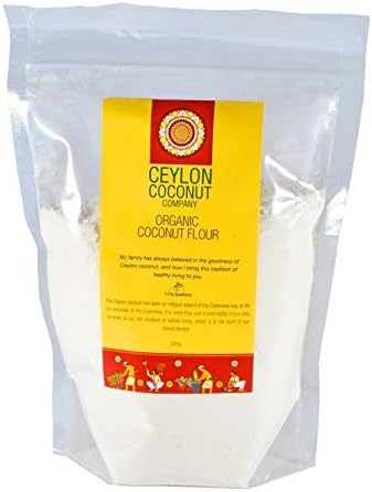 Organic Coconut Flour 500g Gluten Free, Dairy Free, Suitable for Vegan and Vegetarians