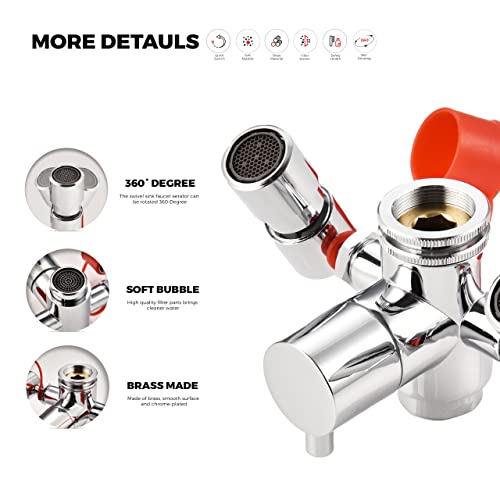 360° Swivel Eye Wash Station Faucet Mounted Eye Wash Station Sink