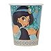 Aladdin Theme Birthday Party Supplies Set Serves 16 - Tablecover, Banner Decoration, Plates, Napkins, Cups and Candles - Jasmine and Aladdin