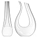 Wine Decanter, EraVino Premium Horn Wine Decanter - Crystal Wine Decanter.