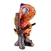 Chameleon Solar Statue Garden Decorations | Outdoor LED Decor Figure | Light Up Decorative Figurine Accents for Yard, Patio, Lawn, Balcony, or Deck | Great Housewarming Gift Idea (Orange, 1 Pack)