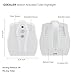 GDEALER Toilet Night Light Toilet Light Toilet Nightlight Sensor Motion Activated Lights - 8 Colors for Washroom Bathroom