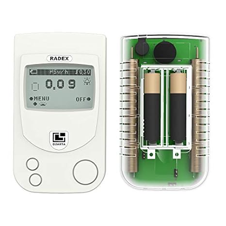 Amazon.com: RADEX RD1706 - Detector de radiación de doble ...