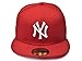 New Era Men's 59FIFTY® New York Yankees Scarlet/White Hat 7 1/8