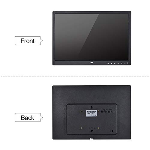 DishyKooker 15 inch Digital Picture Photo Frame 1280x800 HD Resolution 16:9 Wide Picture Screen Clear and Distinct Display White UK Plug Electronic Cell Phones Accessories for Travel/Work - Thumbnail 4