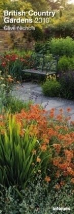 2010 British Country Gardens Slim Notes Calendar (English, German and French Edition) by 