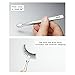 AUCH False Eyelashes Applicator Kit Fake Eyelash Placement Tools 3Pcs, Silver
