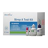 Wondview Strep A Test for Strep Throat Testing,25 Tests/kit, #P1-S25