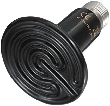 Secret Doll 150W 110V CERAMIC HEAT EMITTER BROODER INFRARED LAMP BULB REPTILE PET COOP GROW