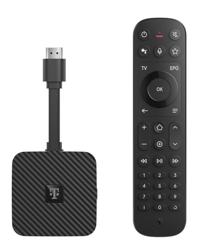 MagentaTV Stick 2. Gen. (Update) | Fernsehen & Streaming über WLAN I MagentaTV mit 160 HD-Sendern, 4K UHD, HDR, live & zeitversetzt | Streaming-Dienst