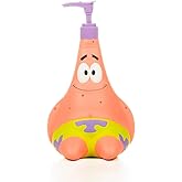 Spongebob Squarepants Patrick Star Soap/Lotion/Hand Sanitizer Resin Pump Dispenser, 13 Ounces, (Officially Licensed Product) by Franco
