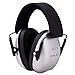 Kids Ear Protection Safety Ear Muffs, Adjustable Noise Reduction Ear Defenders for Studying Fireworks Construction Shooting Hunting Season, Suitable for Kids Small Adults, Silver