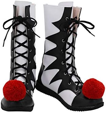 Mesodyn Clown Cosplay Shoes Halloween Costume Boots