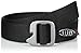 Bison Designs Tap Cap 38mm Belt with Gunmetal Buckle (Black, Max 38-Inch Waist/Medium)