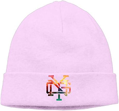 ElishaJ Unisex New York Sport Football Team Beanie Cap Hat Ski Hat Cap Snowboard Hat Pink