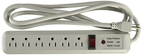 Compucessory CCS 6-Outlets Surge Suppressor 25102