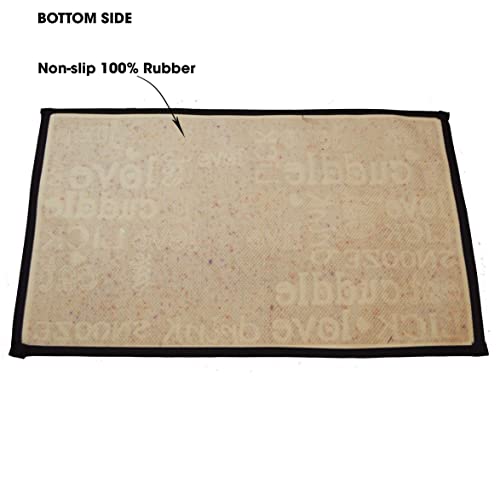 PetRageous 12047 Cuddles Jumbo Tapestry Dog and Cat NonSkid Machine