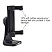 Jushi Phone Holder 360 Degree Rotation Phone Tripod Mount-with 1/4in Standrad Screw,Phone Clip for iPhone 11/XS MAX/XS and Other Phones Within 6.5Inches