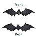Antner 36pcs Halloween 3D Bats Decorations Bats Wall Sticker Realistic Scary Black Bats Wall Decal Halloween Party Supplies Halloween Eve Decor Sticker for DIY Home Window Indoor Decor