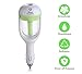 NANELER Car Humidifier Diffuser Portable Mini Aromatherapy Essential Oil Purifier Air Freshener Green