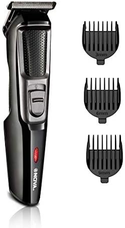Nova NHT 1076 Cordless: 30 Minutes Runtime Trimmer for Men (Black) Nova NHT 1076 Cordless: 30 Minutes Runtime Trimmer for Men (Black)