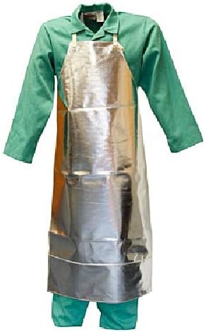 Stanco ACK48B-MOQ2 24in x 48in Bib Type Apron, Carbon Kevlar