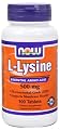 NOW Foods L-lysine 500 mg, 250 Capsules
