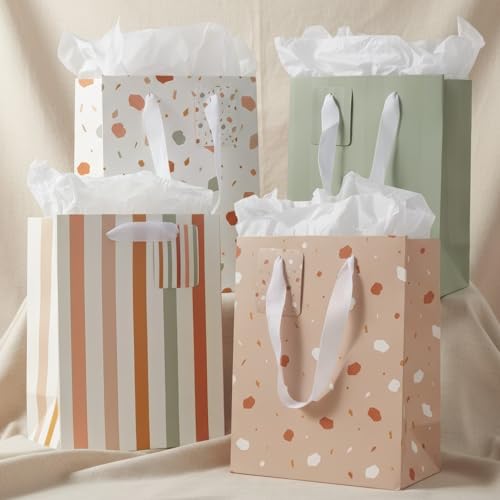 Beautiful Gift Bags Handles Tissue Paper