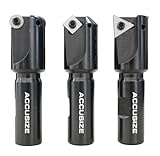 AccusizeTools - 3/4'' Shank 45 90 Degree Little Hogger End Mills Set, #0046-0700
