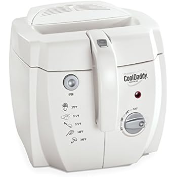 Amazon.com: Freidora Presto CoolDaddy Cool-touch Deep, talla ...