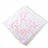 Memories Initial Handkerchief in Cotton