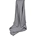 Super Soft Comfortable Newborn Infant Muslin Gauze Cotton Warm Baby Bath Towels Swaddle Blanket (Gray)