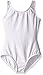 Capezio girls Classic High-neck Tank athletic leotards, White, 4 6 US
