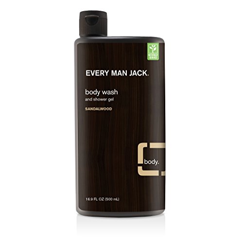 Every Man Jack Body Wash, Sandalwood, 16.9 Fluid Ounce