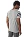 Alternative Men's Short Sleeve Football Tee, Grey/True Navy, X-Large