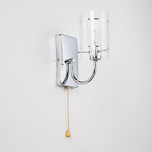 Modern Sconce Wall Lights Fixtures Lighting E27 Wall Mounted Bedside Lamps 110V Glass Sconces Led Wall Lamp Home Decor Lights JiFengCheng HGSS-002-1