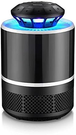 Blinbling Electronic Mosquito Killer Bug Zapper - USB Powered 4th Gen Non-Toxic LED Mosquito Trap lamp, Bug Zapper Eco-Friendly Indoor Outdoor Use (Black)
