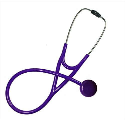 Single Adult Stethoscope - MaxiScope Purple/Purple