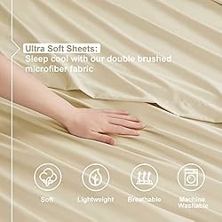 Nestl Split King Sheets for Adjustable Beds - 5