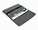 Lavievert Handmade Gray Felt Case Bag Sleeve Protector with Black Elastic Band for Apple 11